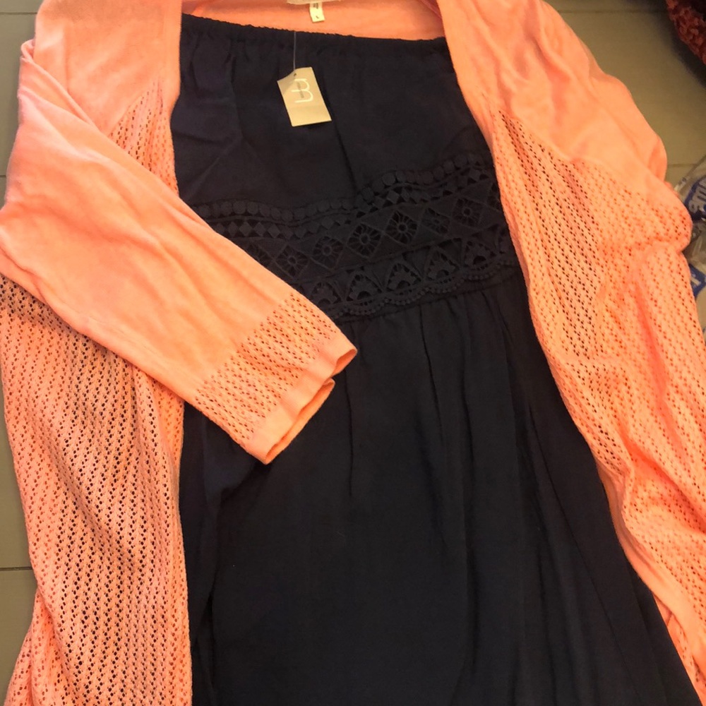Summer dress and cardigan